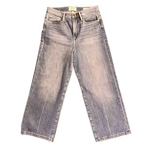 FRAME Denim Ali Wide Crop Jeans Size 27